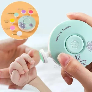 Factory Price High Quality Electric Nail Clippers for Baby Adult Low Noise Kids Nail Cutter File Nail Trimmer Care Kit