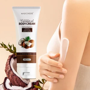 Factory Price Natural Body Milk Moisturizing Brightening Skin Long Lasting Coconut Fragrance Whitening Body Lotion for Skin Care