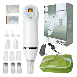 Factory Sale Acne Pore Deeply Cleaner USB Rechargeable Electric Vacuum Blackhead Remover With Diamond Head