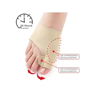 Factory Silicone Comfortable Orthotic Foot Toe Bunion Pads and Hallux Valgus Bandage for Plantar Fasciitis Correction