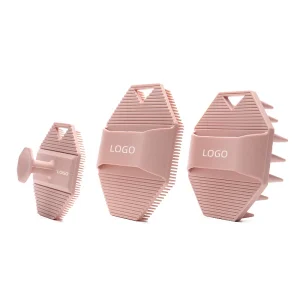 Factory Silicone Face Scrubber Body Shower Brush Scalp Massager Scrubber Brush Personal Care Gift Set