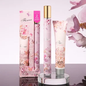 Factory Southeast Asia Perfume Body Lotion Set Women Rose Fragrance Lasting Travel Perfume Portable