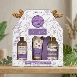 Factory Women’s Lavender Gift Set Luxury Shower Gel Shampoo Body Lotion Set for Holidays’ Bath Gift Set
