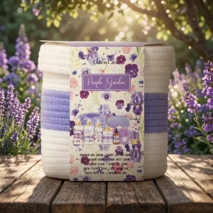 Factory Women’s Lavender Gift Set Luxury Shower Gel Shampoo Body Mist Set for Holidays’ Bath Gift Set