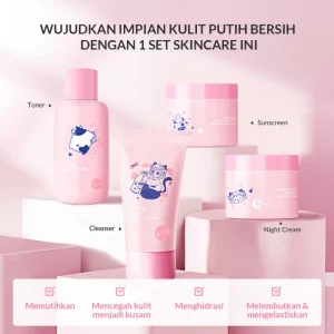 Fade Dark Spots Milk+ Niacinamide Glow Skincare Set Vitamin B3 Enriched Brightening Face and Neck Care Kit with Hydration Firming