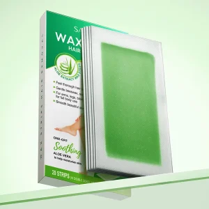 Fast Painless Face Aloe Vera Hair Removal Beeswax Wax Strips Thorough Wax for Travel Home OEM