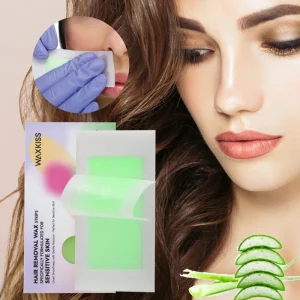 Fast Shipping Effective Hair Removal Cold Wax Strips Customize Flavor Face Wax Strip for Women and Men