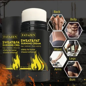 Fatazen Weight Loss Belly Waist Cellulite Firming Fat Burning Hot Slimming Cream Burner Sweat Enhancer Gel Stick Sweat