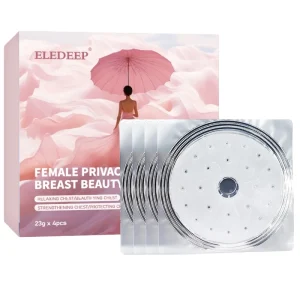 Female Privacy Breast Beauty Patches with Natural Material Anti sagging Breast Massage Care Moisturizing & Brightening