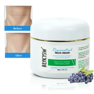 Firming Neck Cream for Crepey Skin Body Care Comfort Contains Resveratrol Moisturizing Tightening Lotions