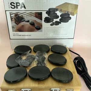 Fix Stone Lymphatic Drainage Massage Device Basalt Hot Stones
