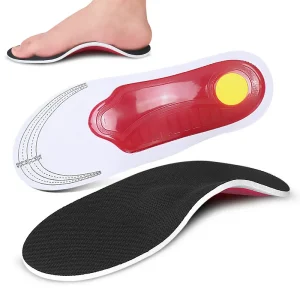 Flat Feet Orthopedic Orthotic Insoles with Arch Support EVA+Mesh+TPE Shell Material Customizable Colors & Logo
