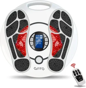 Foot Massager Machine EMS Electrical Muscle Stimulator for Feet and Legs Medical Care Therapy