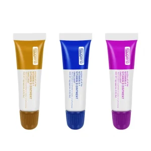 Fougera After Care Gel Cream Tattoo PMU Vitamin Repair Ointment Microblading Tool Aftercare Gel Blue Brown Lip Brow Skins
