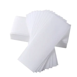 Free Sample Spunlace Wax Strips Printable Box Packing Body Face Waxing Strips