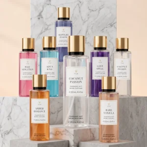 Fresh Body Mist Light Fruit Floral Scent Natural Fragrance Long Lasting Refreshing Spray for Daily Outdoor Office Use