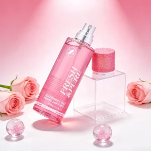 Fresh Pure Fragrance Spray 250ML 8.4 Fl.OZ Sweet Floral Body Mist for Spring Summer Daily Refreshment