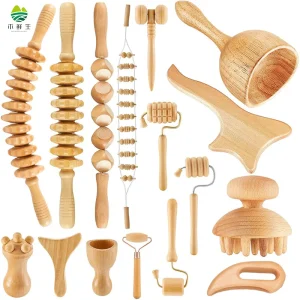 Full Body Meridian Dredging Acupoint Massage Roller Scraping Set Universal Facial Relaxation Beauty Stick Engraving Massage