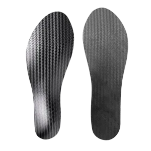 Full Length Pure Carbon Foot Beds Personalized Support High Stiffness Running Marathon Racing Performance Insoles
