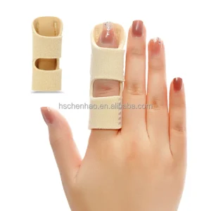 Fully Adjustable Finger Brace Protectors Sport Injuries Index Support Custom Fit Finger Support Gear