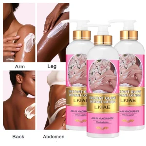 Fully Effective Organic Nicotinamide Alpha arbutin Moisturizing Nourishing Cream Natural Skin Whitening Body Lotion
