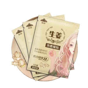 Functional Heat Therapy Patches Relieve Pain (Containing Traditional Ginger ) Self heating Warmer Patch