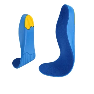 Gel Padded PU Eco Friendly Shoe Insole Arch Support Sports Comfort Insoles Shockproof Design Parent Child Version Kids Elderly