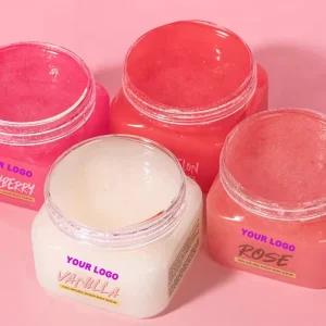 Gentle Exfoliating Sugar Body Scrub for Smooth Silky Skin Watermelon Vanilla & Daily Shower Hydrating Brightening Sulfate Free