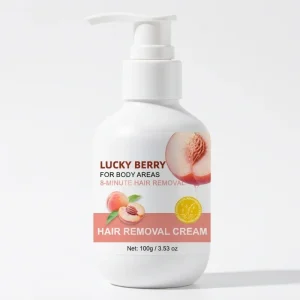 Gentle Formula No Shave Hair Removal Cream Painless Flawless Depilatory Cream with Vitamin E Vitamin B for Women