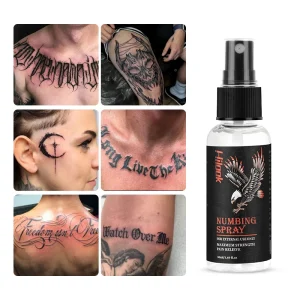 Gentle Numbing Effect Quick Absorption Non Irritating Cooling Numbing Spray for Tattoo Aftercare