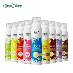 Genuine Siglo Factory 150ml 48H Antiperspirant Deodorant Spray Floral Fruity Scent Women Body Spray OEM ODM