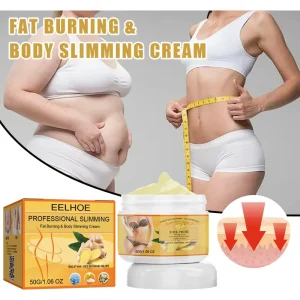 Ginger Anti Cellulite Slimming Massage Cream Full Body Waist Leg Firming Fat Burning and Body Shaping