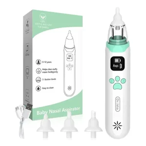 Good Selling Baby Nasal Aspirator Adjustable Suction Electric Child Nasal Aspirator Safety Convenient Baby Nose Cleaner