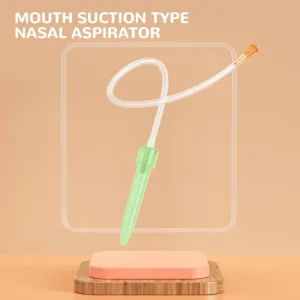 Green Stock Custom Safety CE Baby Nasal Cleaner Kit Baby Nose Cleaner Reusable Newborn Sucker Oral 10ml Nasal Aspirator