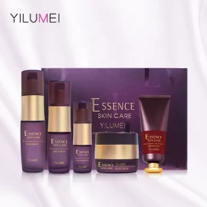 Guangzhou Manufacture Beauty Skin Care Set Facial Cleanser Body Lotion Face Cream and Serum Set