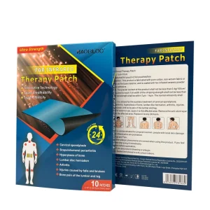 HAOBLOC EP 101 Safe Option Far Infrared Therapy Patch Pure Cotton Material ISO Certified Body Pain Relief 7cm*10cm Plaster Blue