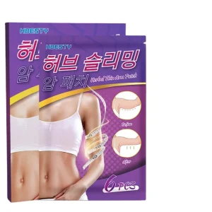 HBESTY Private Label 10 Patches Arm Beautifying Fat Burning Body Shaping Arm Slimming Patch