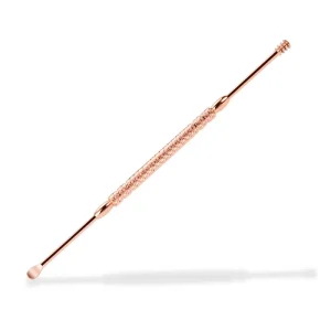 HONGSTARS Eco-friendly Stainless Steel Rose Gold Earpick Safe Ear Cleaner for Adults Home Use