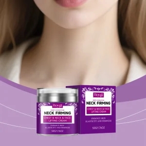 HOYGI Neck Care Cream Gentle Skin friendly Formula Deeply Nourishes Hydrates and Enhances Elasticity for Daily Neck Skincare
