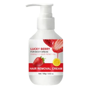 Hair Removal Cream Depilatory Painless Body Hair Remover Sensitive Skin Hair Removal for Back Legs Fast Acting