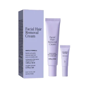 Hair Removal Cream Gentle Moisturizing for Face and Body