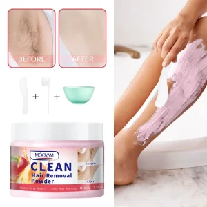 Hair Removal Herbal Wax Powder for All Skin Types Natural Hair Removal