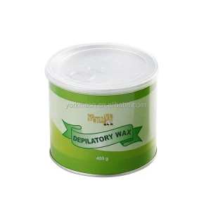 Hair Removal Soft Wax for All Skin and Hair Types 450g Soft Sugar Hair Removal Honey Aloe Canned Depilatory Wax