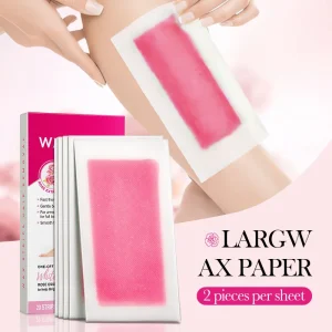 Hair Remover Wax Paper for Face & Body Depilatory Strip Armpit Leg Hair Removal Patch Cold Wax Strips