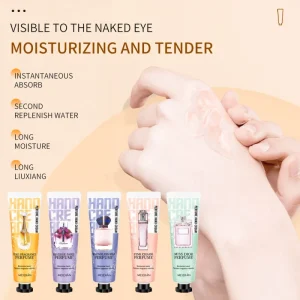 Hand Care Set Body Lotion Whitening Brightening Essential Collagen Perfumed Organic Moisturizer Cream Beauty Personal