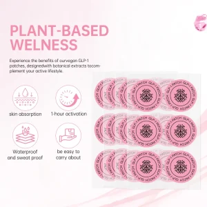 Healthy Shaping Herbal Eco Friendly Body Care Patch Suppresses Appetite & Regulates Metabolism Portable Daily Use Slimming Patch
