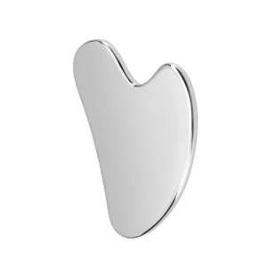 Heart Natural Black Green Pink White Stainless Steel Gua Sha Facial Scraping Massage Beauty Tool