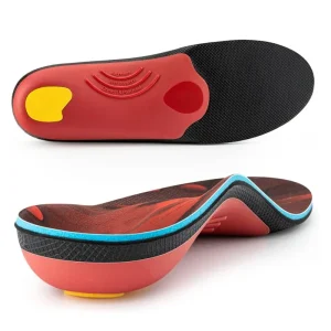 Heavy Duty Plantar Fasciitis Insoles for 250+ Lbs High Arch Support Orthotics Pain Relief for Flat Feet All Day Standing