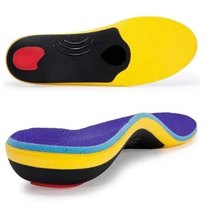 Heavy Duty Support Pain Relief Orthotics 220+ Lbs Plantar Fasciitis Arch Support Insoles for Men Women Flat Feet Orthotic Insert