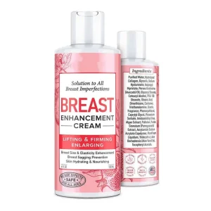 Herbal Breast Enhancement Cream with Coconut Oil for Women Instant Gel Firming & Enlargement Boobs for Home Use
